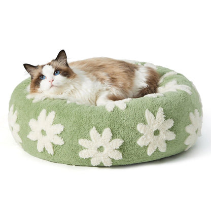 Lesure Waterproof Pet Blanket for Dogs & Cats -Sided Jacquard Shag & Sherpa Fleece Blanket for Pets and Humans, 3D Textured Cloud Pattern, Machine Washable, Durable & Portable, Soft Couch Protector