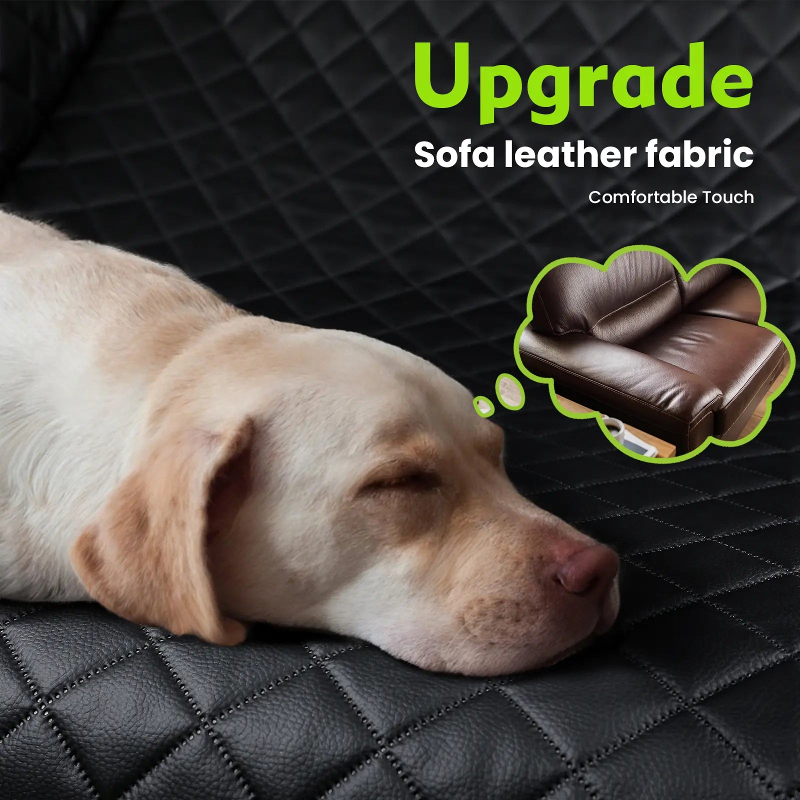Pecute Dog Car Seat Cover - Waterproof Dog Backseat Hammock with Mesh Window & Storage Pocket, 600D Non-Slip for Car/Truck, Easy to Install Washable,Summervibes,Petlovers,Summervibes